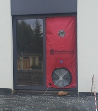 Blower Door Messung in Jena